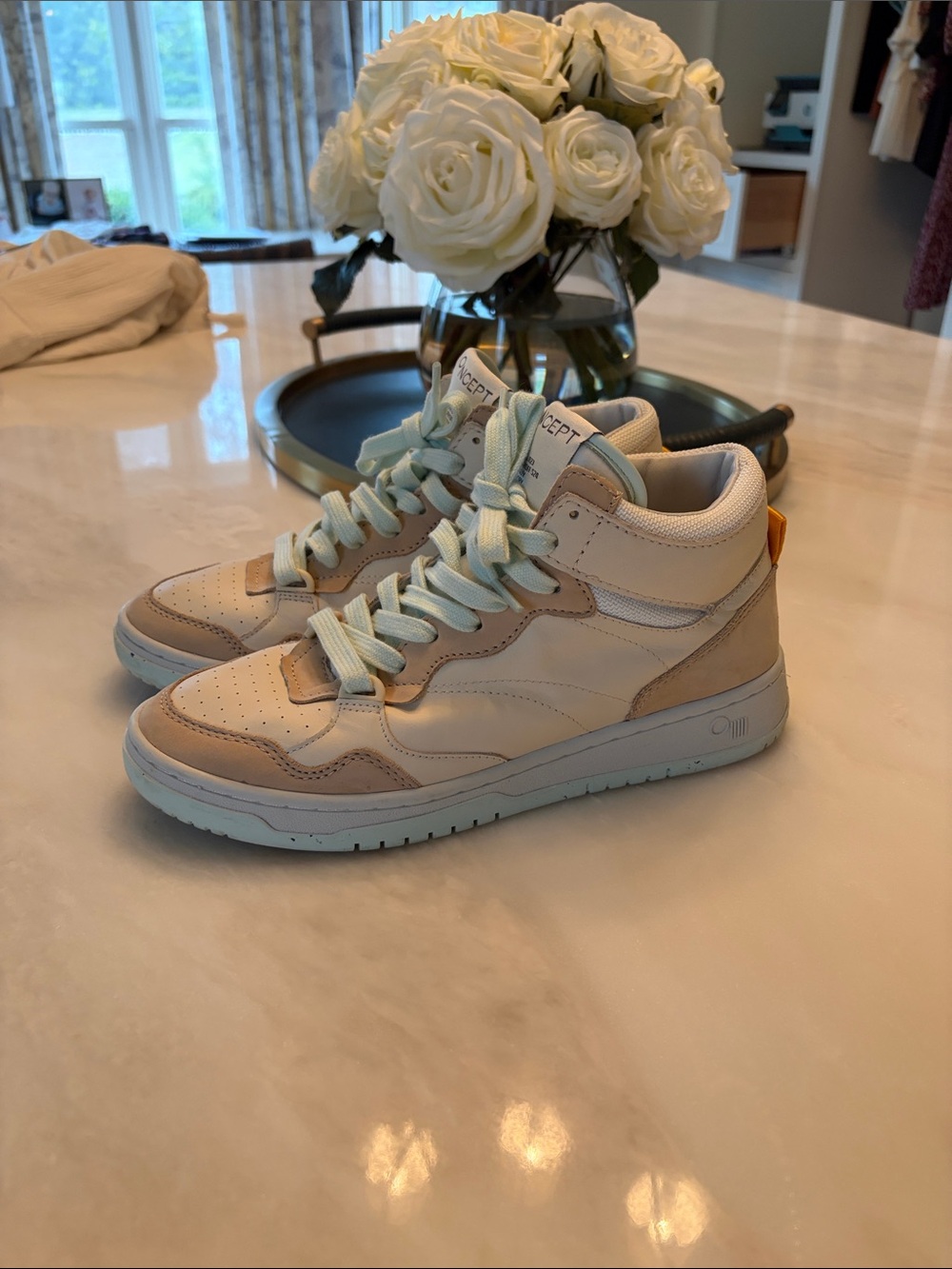 Philly Leather & Suede Sneaker